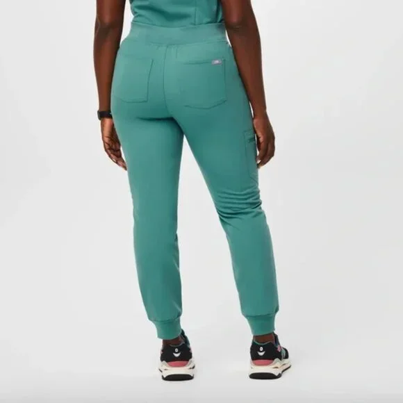 FIGS Cactus Zamora High Waisted - Petite Jogger Scrub Pants - Picture 5 of 7